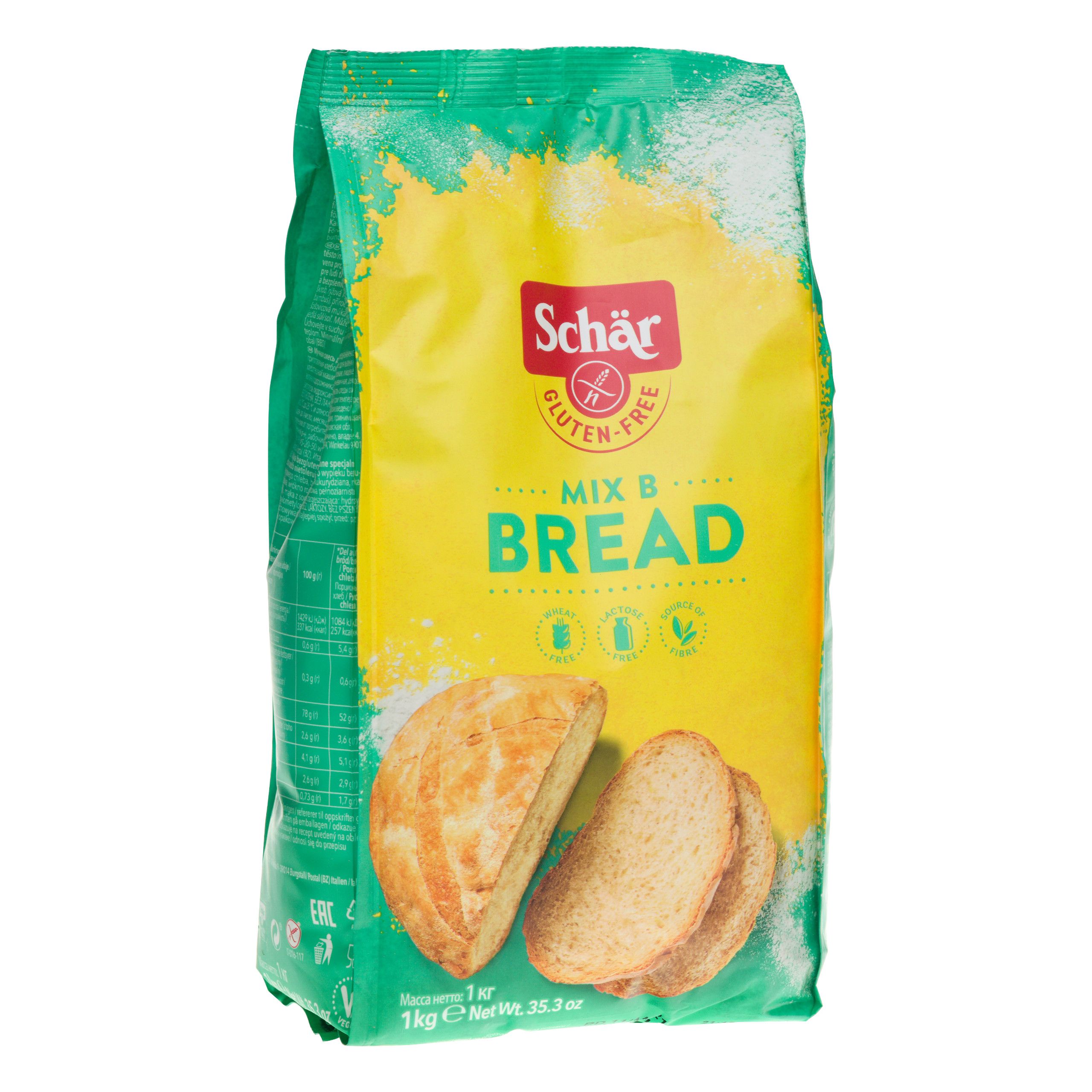 Schar Mix B - Mąka Bezglutenowa Chlebowa (Bread Mix) 1kg - Bezglutenowy ...